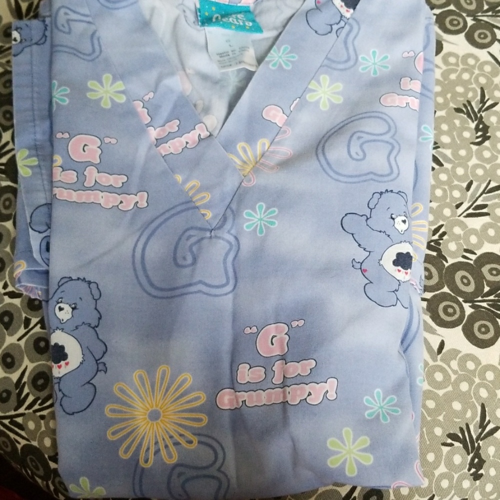 Care bear scrub top